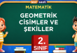 2.SINIF MATEMATİK GEOMETRİK CİSİMLER VE ŞEKİLLER