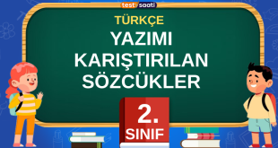 2.SINIF TÜRKÇE YAZIMI KARIŞTIRILAN SÖZCÜKLER