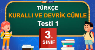 KURALLI VE DEVRİK CÜMLE