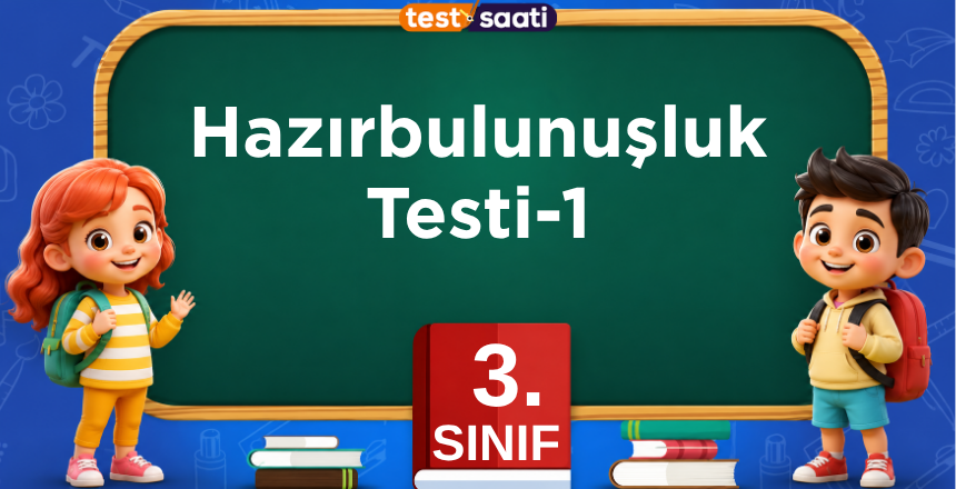 3.Sınıf Hazırbulunuşluk Testi-1
