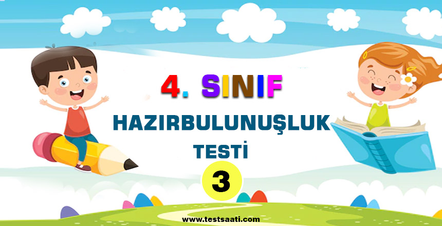 4. Sınıf Hazırbulunuşluk Testi-3