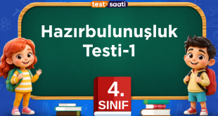 4.Sınıf Hazırbulunuşluk Testi-1