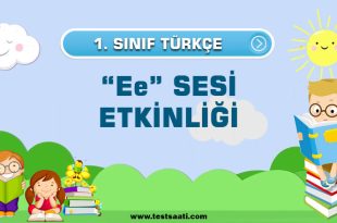 1.SINIF-TÜRKÇE-E-SESİ-ETKİNLİĞİ