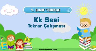 1.Sınıf-Kk Sesi Tekrar Çalışması