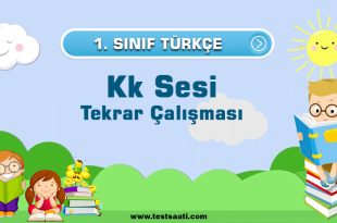 1.Sınıf-Kk Sesi Tekrar Çalışması