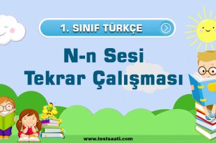 1.Sınıf-TÜRKÇE-(N-n) Sesi Tekrar Çalışması