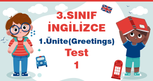 3. sınıf ingilizce