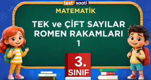 TEK ve ÇİFT SAYILAR ROMEN RAKAMLARI-1