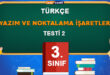 YAZIM ve NOKTALAMA İŞARETLERİ