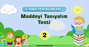 3.Sınıf-Maddeyi-Tanıyalım-Test-2