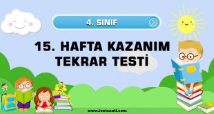 4.Sınıf-15.-HAFTA-KAZANIM-TEKRAR-TESTİ