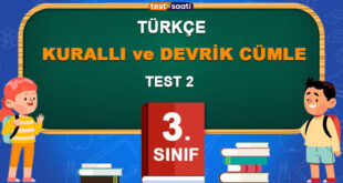 KURALLI ve DEVRİK CÜMLE