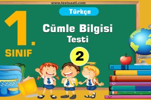 1. Sınıf Cümle Bilgisi Test-2