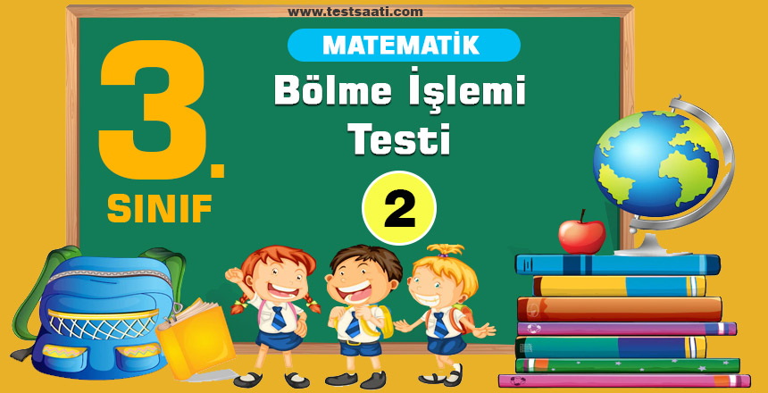 3. Sınıf Matematik Bölme İşlemi Test-2