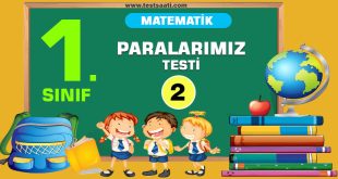 1.Sınıf PARALARIMIZ Test-2