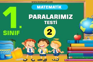 1.Sınıf PARALARIMIZ Test-2