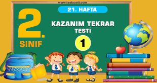 2.-Sınıf-21.-HAFTA-KAZANIM-DEĞERLENDİRME-Testi