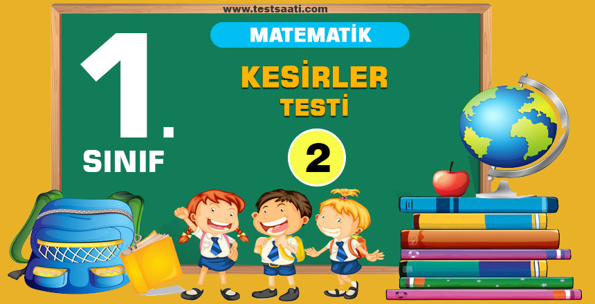 1.-Sınıf-MATEMATİK-KESİRLER-Test-2