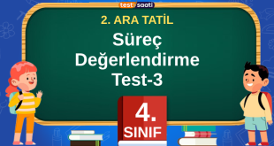 2. Ara Tatil Süreç Değerlendirme Test-3