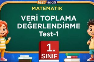 VERİ TOPLAMA DEĞERLENDİRME Test-1