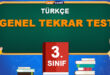 Genel Tekrar Test