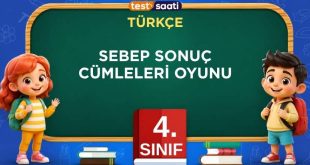 SEBEP SONUÇ CÜMLELERİ OYUNU