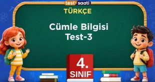 Cümle Bilgisi Test-3