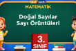 Doğal Sayılar Sayı Örüntüleri