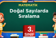 Doğal Sayılarda Sıralama