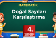 Doğal Sayıları Karşılaştırma