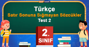 Türkçe Satır Sonuna Sığmayan Sözcükler-2
