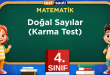Doğal Sayılar (Karma Test)