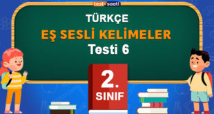 Eş Sesli Kelimeler