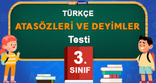 Atasözleri ve Deyimler
