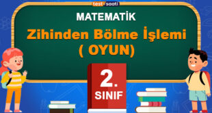 Zihinden Bölme İşlemi ( OYUN)