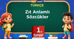Zıt Anlamlı Sözcükler