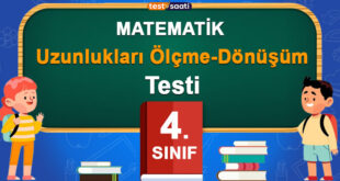 4. Sınıf Matematik Uzunlukları Ölçme-Dönüşüm