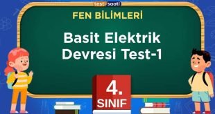 Basit Elektrik Devresi Test-1