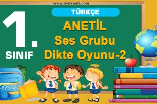 ANETİL Ses Grubu Dikte Oyunu-2