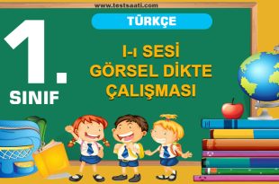 I-ı SESİ GÖRSEL DİKTE ÇALIŞMASI