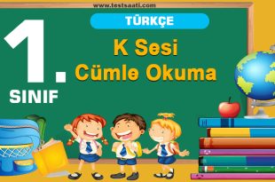 K Sesi Cümle Okuma