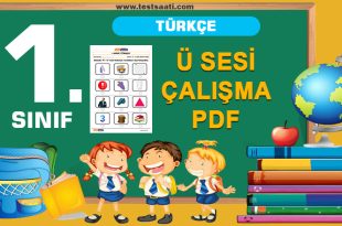 1.SINIF Ü SESİ ÇALIŞMA PDF