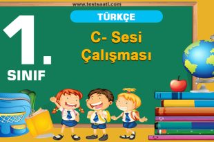 1. Sınıf C- Sesi Çalışması