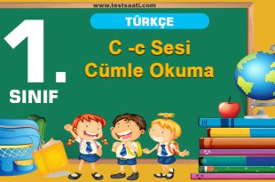 C -c Sesi Cümle Okuma