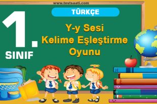 Y-y Sesi Kelime Eşleştirme Oyunu