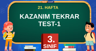 KAZANIM TEKRAR TEST-1