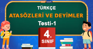 ATASÖZLERİ VE DEYİMLER