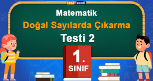 Doğal Sayılarda Çıkarma Test-2