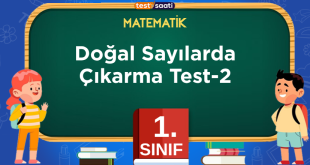 Doğal Sayılarda Çıkarma Test-2
