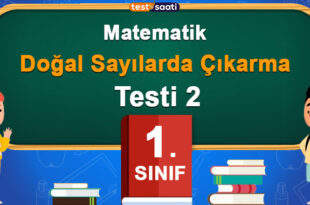 Doğal Sayılarda Çıkarma Test-2